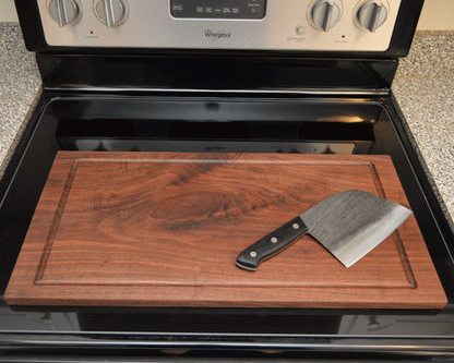 Solid Walnut Cutting Board